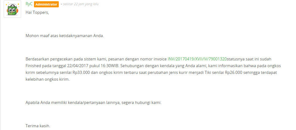 Buruknya system Tokopedia yang berakibat pemotongan saldo sepihak