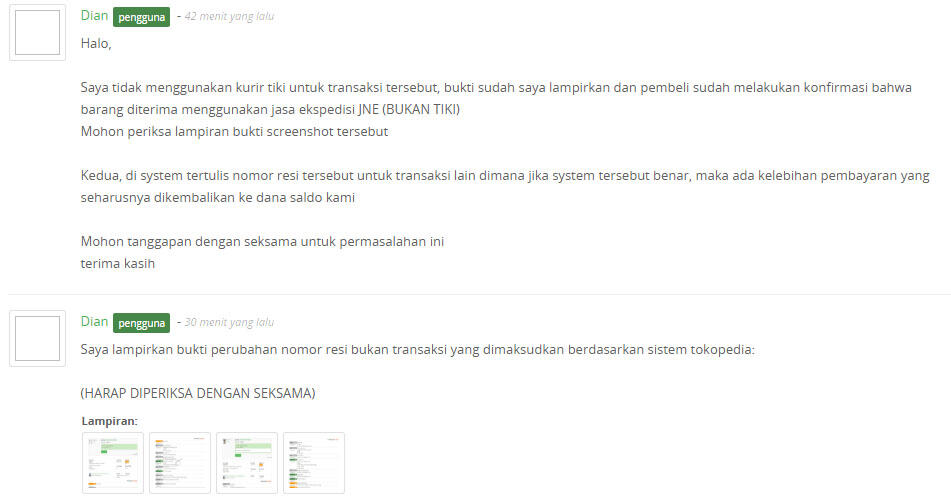 Buruknya system Tokopedia yang berakibat pemotongan saldo sepihak