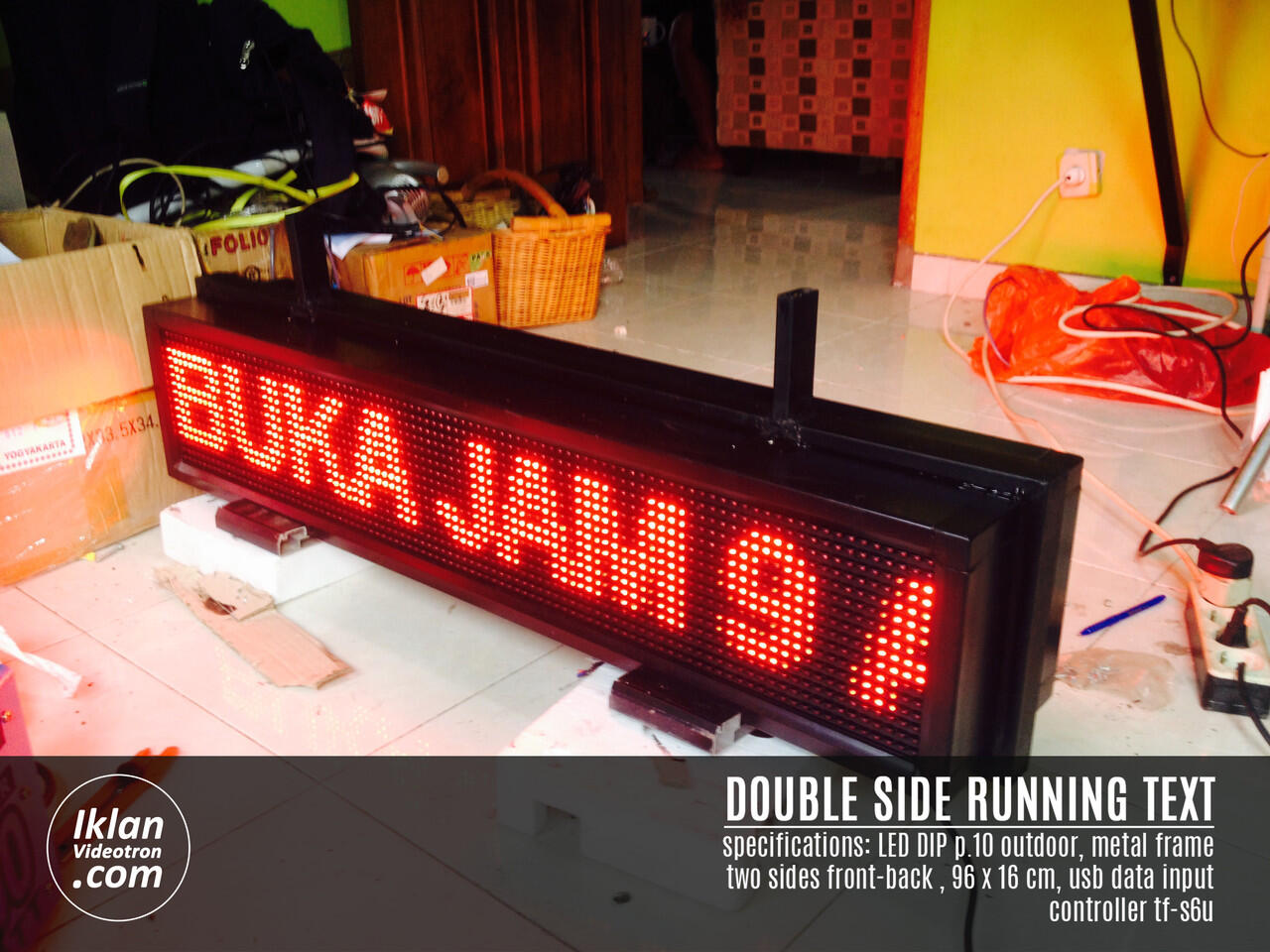 RUNNING TEXT DAN CARA PEMBUATANNYA