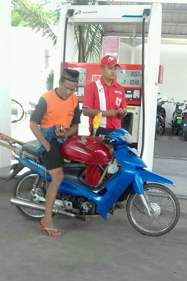 Kayak gini kalau modif tempat bensin