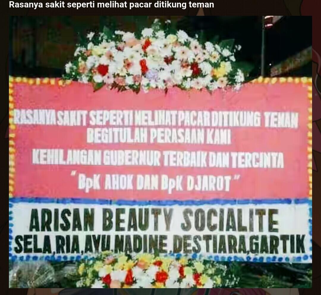 20 Bunga untuk Ahok yang Kata-Katanya Paling Kocak!