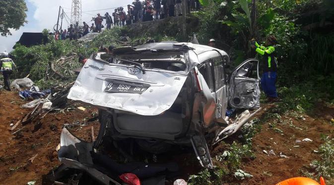 Kecelakaan di Ciloto Puncak Diduga karena Bus Kitrans Rem Blong