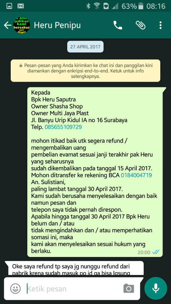 Surat Terbuka untuk Heru Saputra (endrie_80)