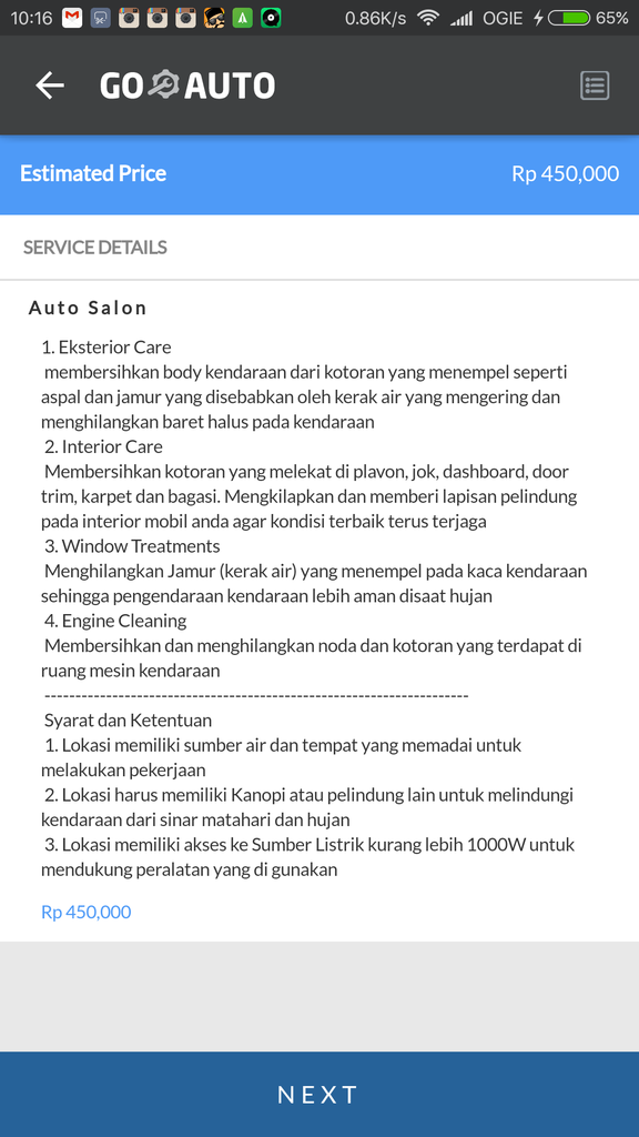 Kecewa sama layanan Go-Auto dari GoJek