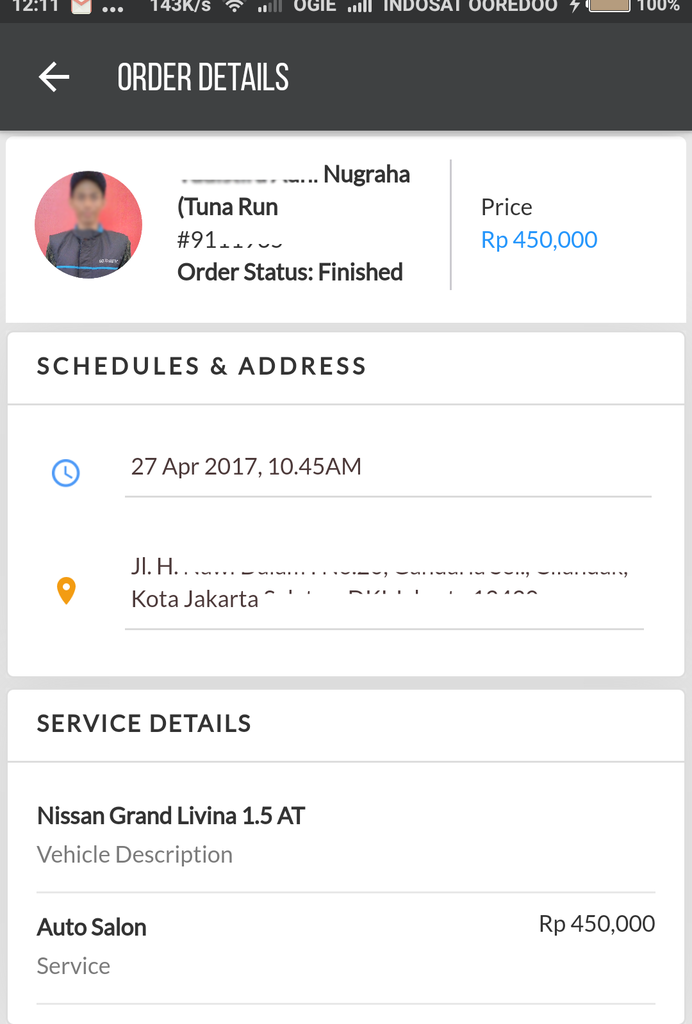 Kecewa sama layanan Go-Auto dari GoJek