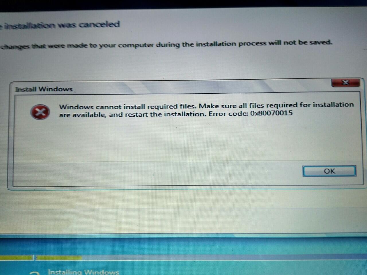(ASK) Kesalahan Apa Ini? Windows 7 Install Ulang