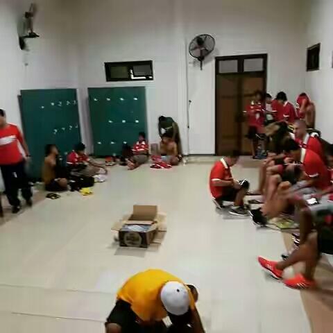 Ruang Ganti Club Sepak Bola Indonesia.