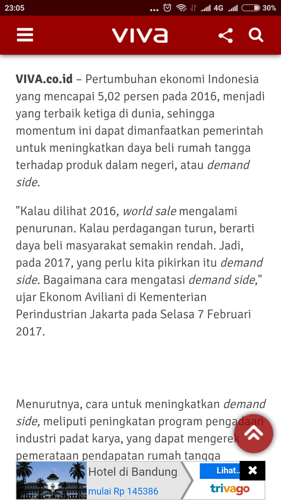 Klaim Pemerintah Jokowi bahwa Pertumbuhan Ekonomi Indonesia Terbaik 3 diDunia Hoax?