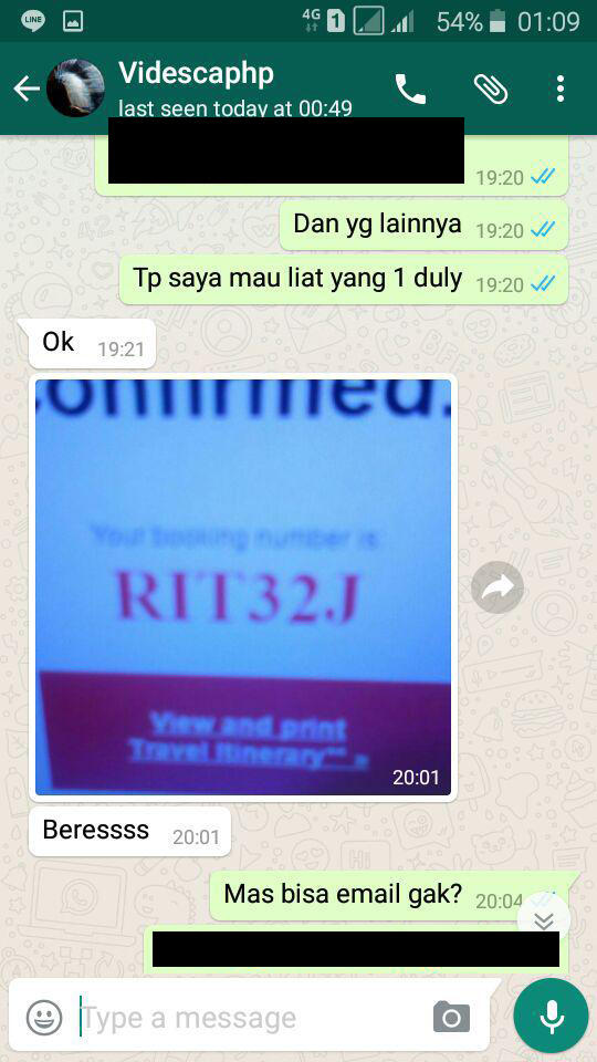 &#91;PENIPUAN&#93; HATI HATI BELI TIKET PESAWAT YANG MENJANJIKAN POTONGAN HARGA DI TR****KA 
