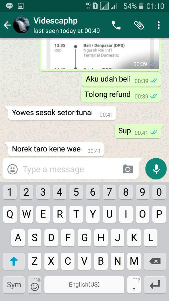 &#91;PENIPUAN&#93; HATI HATI BELI TIKET PESAWAT YANG MENJANJIKAN POTONGAN HARGA DI TR****KA 