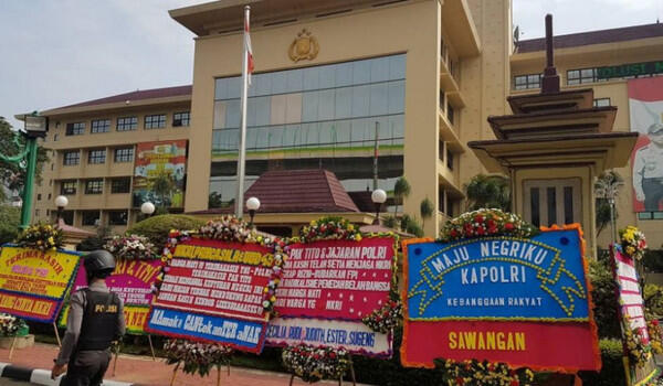 Dikirimi Karangan Bunga, Kapolri: Ini Motivasi untuk Tindak Pihak Intoleran