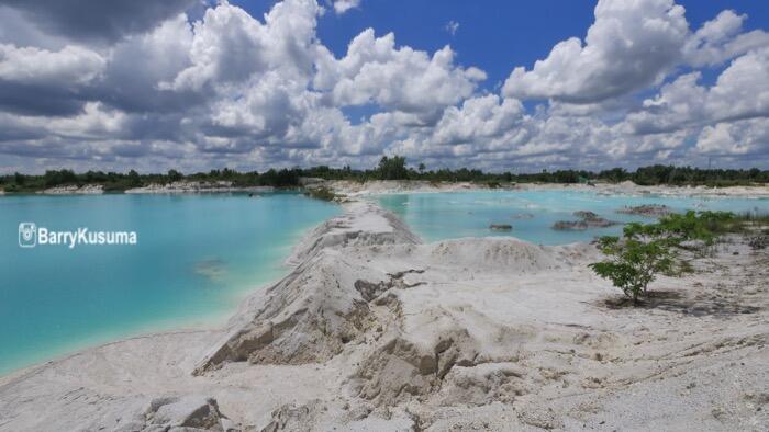 Danau Kaolin, Danau Kawah Putihnya Bangka Belitung.
