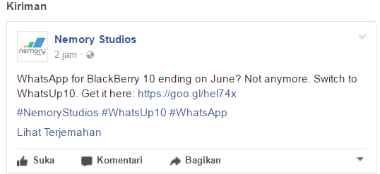 News Untuk Penggemar BlackBerry 10 - Agan Tetap Bisa Menggunakan WhatsApp 10 