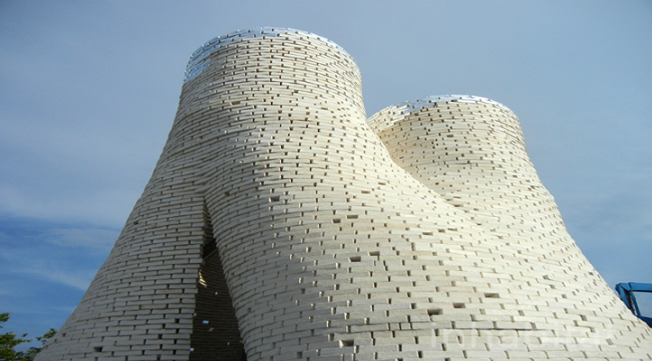 Wow! Menara Pertama yang Terbuat dari Jamur