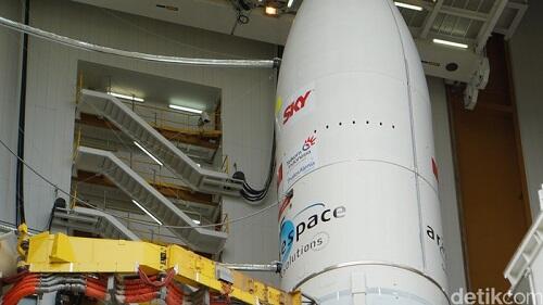 Satelit Terbaru Indonesia Ini Kerjasama dengan SpaceX Gan!