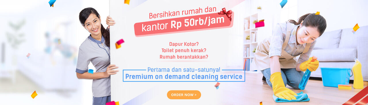 Gak punya waktu buat bersih-bersih rumah?