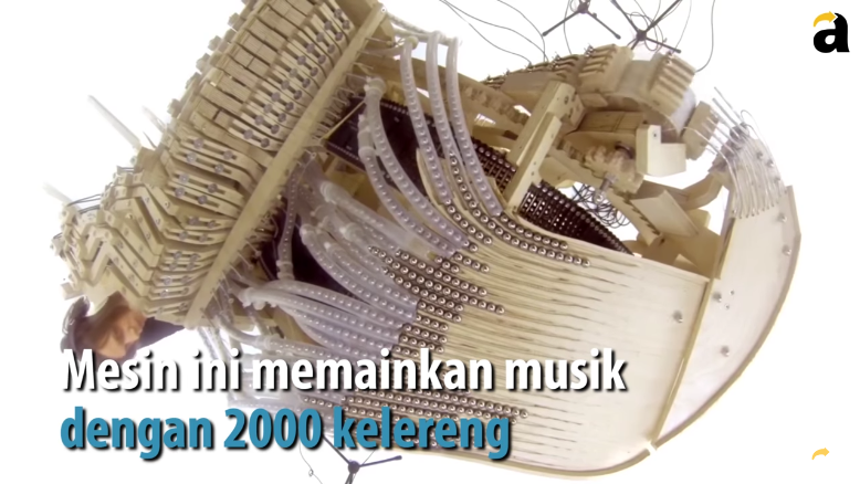 Wow, Musisi ini Ciptakan Alat Musik Dari 2000 Kelereng