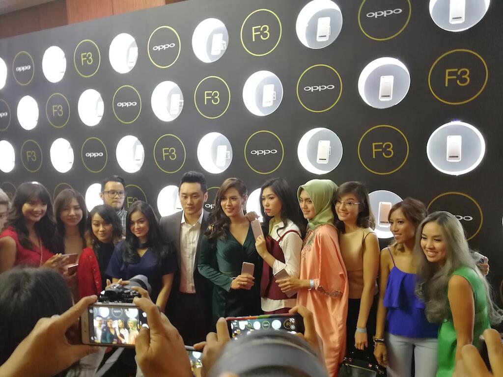 &#91;FR&#93; Peluncuran Oppo F3 &quot;Group SelfieNight&quot; di Ritz Carlton Pacific Place Jakarta