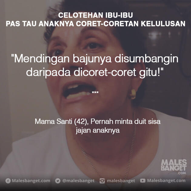Jangan Corat-coret Seragam SMA Kalo Gak Mau Kena 7 Omelan Mama Kayak Gini!.