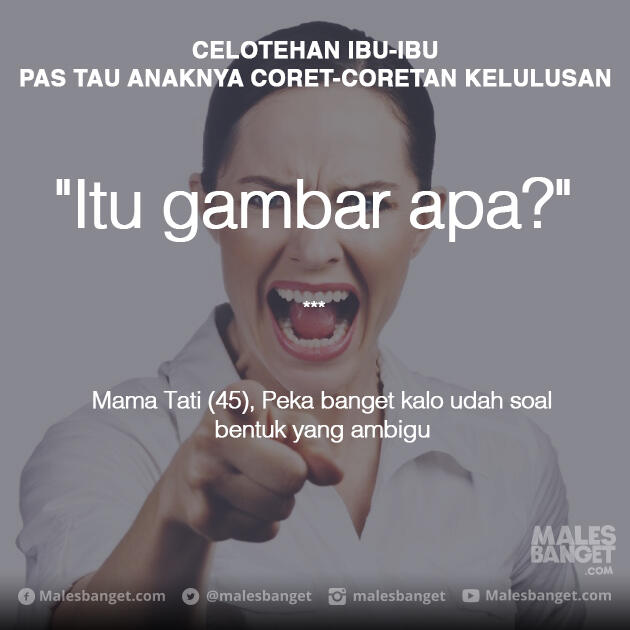 Jangan Corat-coret Seragam SMA Kalo Gak Mau Kena 7 Omelan Mama Kayak Gini!.