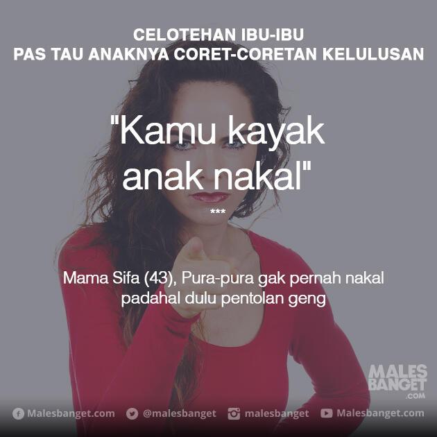 Jangan Corat-coret Seragam SMA Kalo Gak Mau Kena 7 Omelan Mama Kayak Gini!.