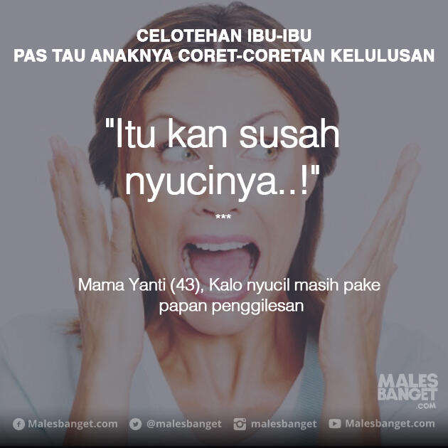 Jangan Corat-coret Seragam SMA Kalo Gak Mau Kena 7 Omelan Mama Kayak Gini!.