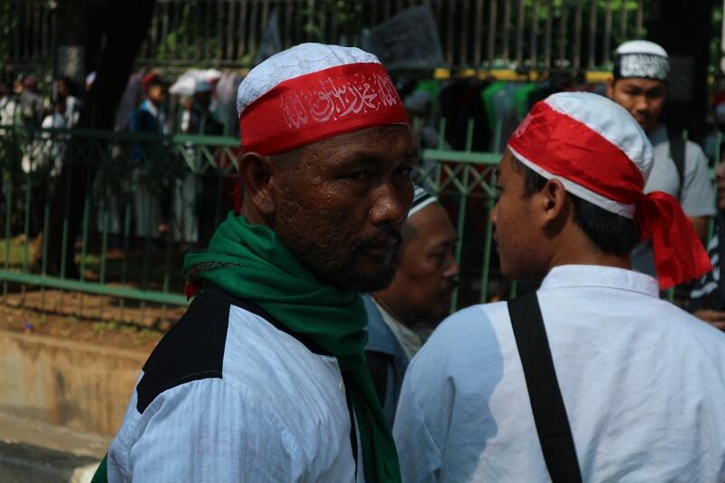 Deretan Foto Aksi 55 yang Berlangsung Hari Ini