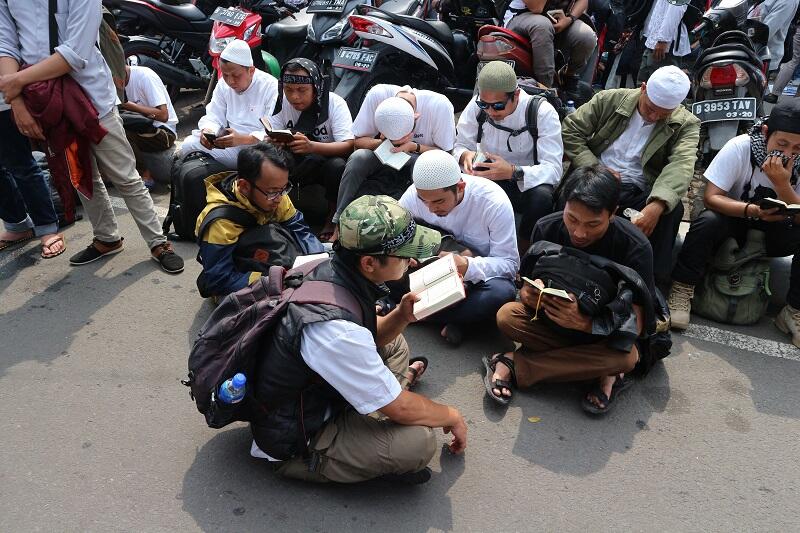 Deretan Foto Aksi 55 yang Berlangsung Hari Ini