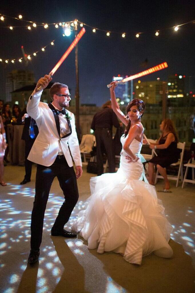 30 Ide Tema Pernikahan 'Star Wars'