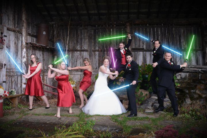 30 Ide Tema Pernikahan 'Star Wars'