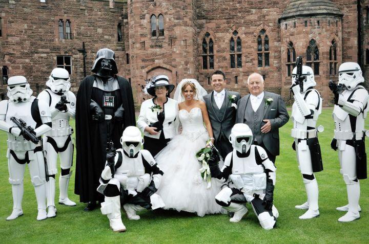 30 Ide Tema Pernikahan 'Star Wars'