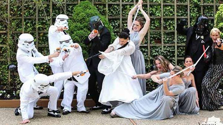 30 Ide Tema Pernikahan 'Star Wars'