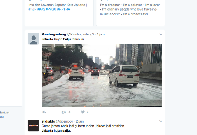 Ada Dugaan Salju Turun di Jakarta, BMKG Lakukan Analisis