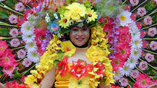 Parade Budaya dan Bunga di Surabaya, Risma Punya Pesan Khusus