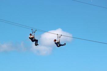 Yogyakarta Punya Flying Fox Terpanjang Kedua di Asia Tenggara