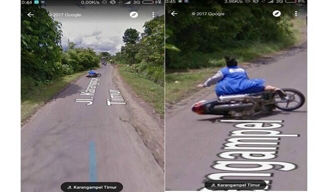 5 Kejadian Nyleneh di Indonesia yang Terekam Google Street View