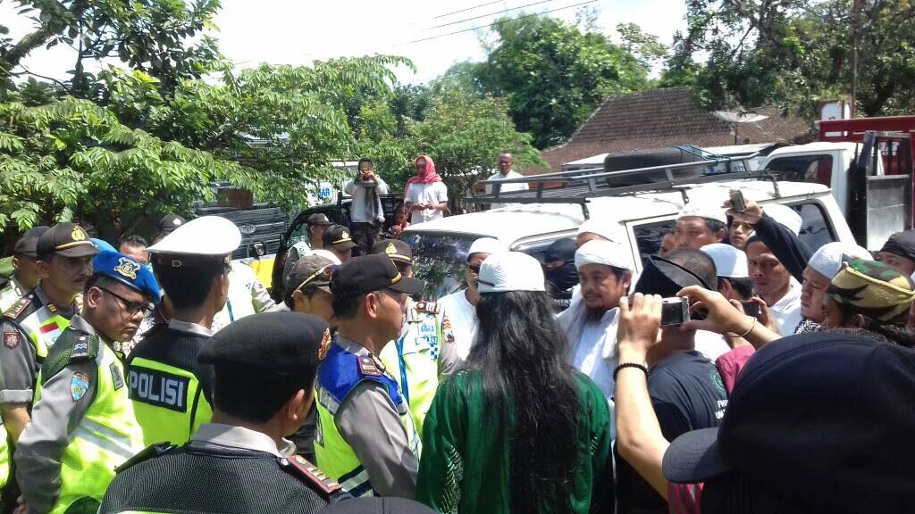 Pembubaran Kegiatan Ormas di Tempuran Magelang