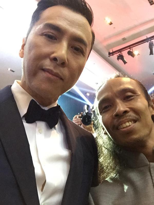 Bikin Gereget, Yayan Ruhian Foto Bareng Donnie Yen