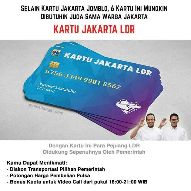 Seru Juga Kalo Wakil Gubernur Sandiaga Uno Bikin 5 Kartu Ini Untuk Warga Jakarta
