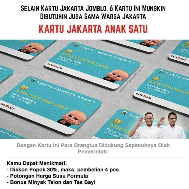 Seru Juga Kalo Wakil Gubernur Sandiaga Uno Bikin 5 Kartu Ini Untuk Warga Jakarta