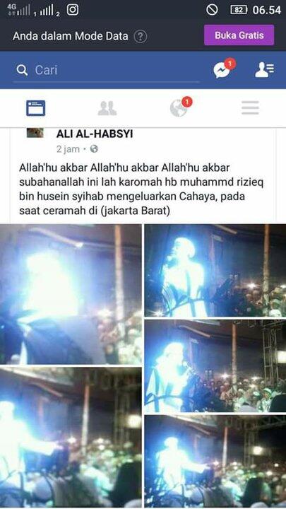Rizieq Akan 'Hadir' Live Streaming di Reuni Aksi 212