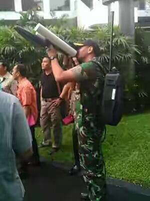 Hadapi Gangguan Drone, TNI Gunakan Tactical Drone Jammer Gun