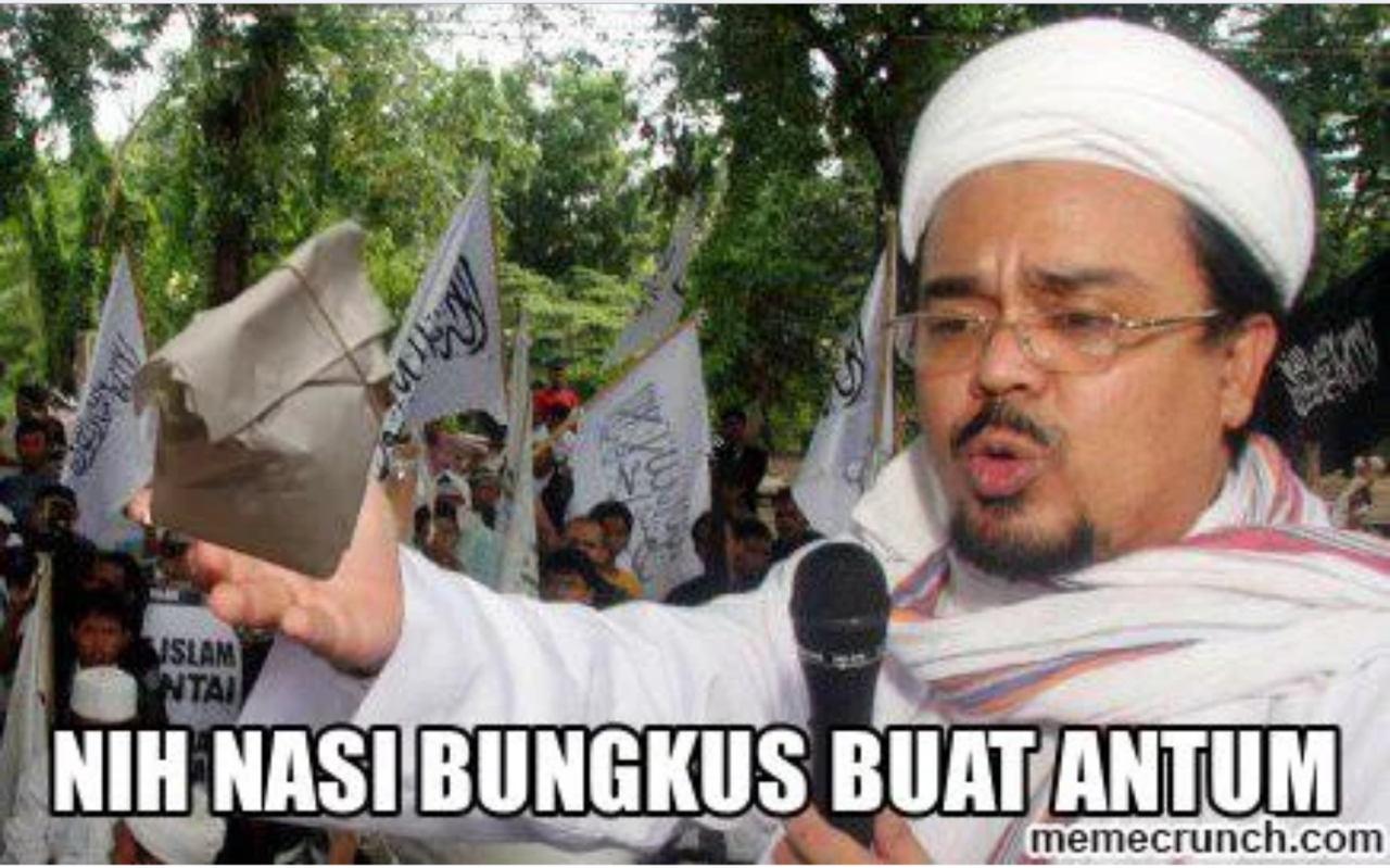 Ade Unggah Meme Soal Habib Rizieq Bacot Rambo Nyalio Kitty Ktawa