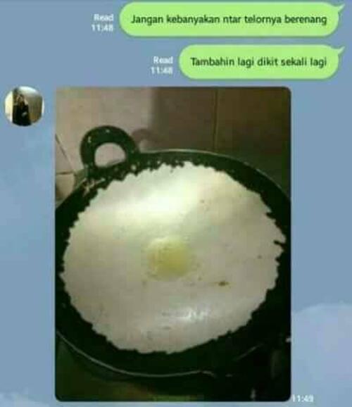 20 Obrolan pasangan yang baru belajar masak yang buat Ane tersenyum