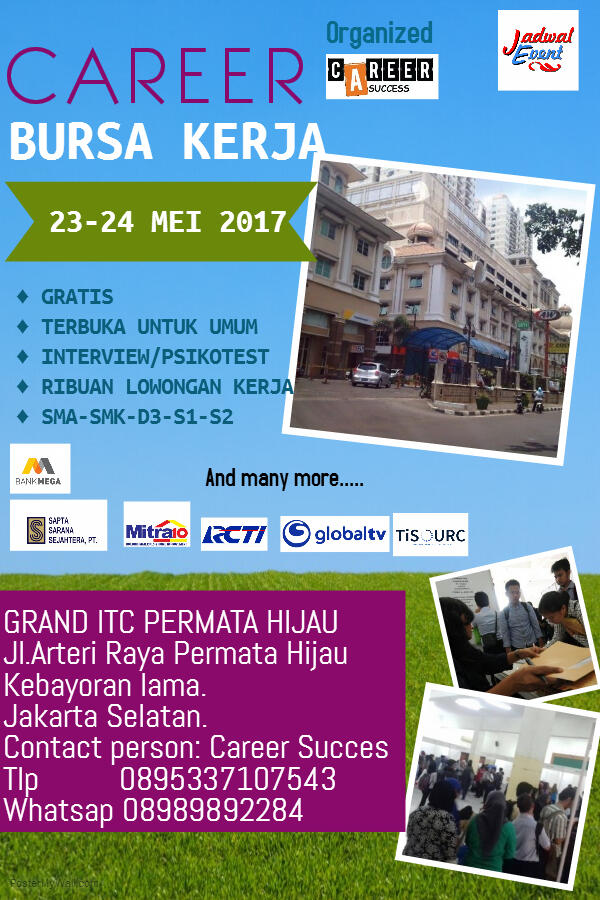 CAREER FAIR ITC  PERMATA  HIJAU  JAKARTA SELATAN KASKUS