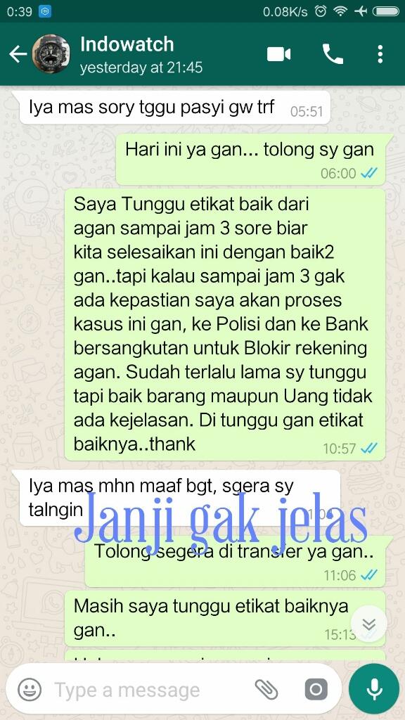 Penipuan skn99 Indowatch Zone
