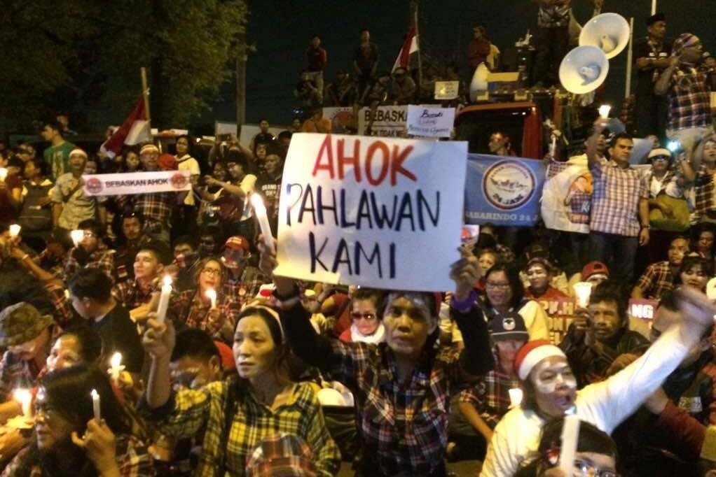 Bubar, Pendukung Ahok Berencana Menginap Besok