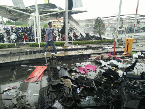 Bangkok Diguncang Bom, 40 Orang Terluka