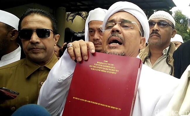 Polda Jabar Limpahkan Kasus Habib Rizieq ke Kejaksaan