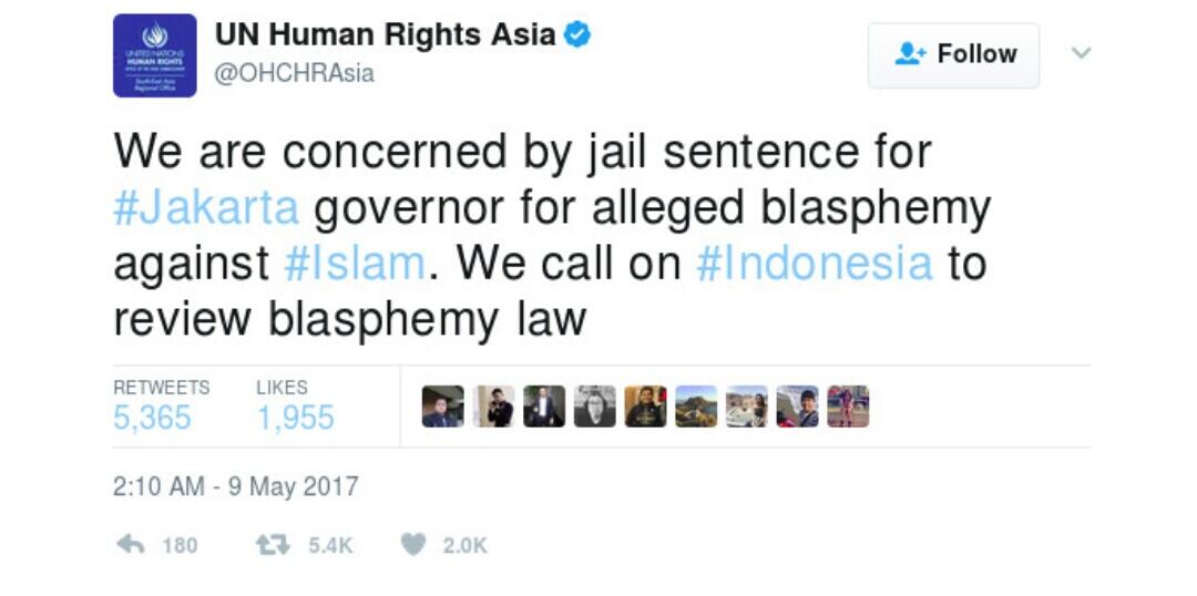 Majelis Rendah Belanda Minta Koenders Bantu Ahok, Bawa ke Uni Eropa